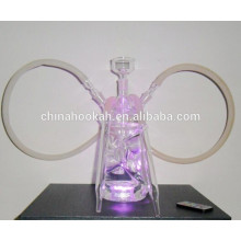 GH066-LT glass smoking pipes /nargile pipe/water pipe/with led light/sheesha/narguile